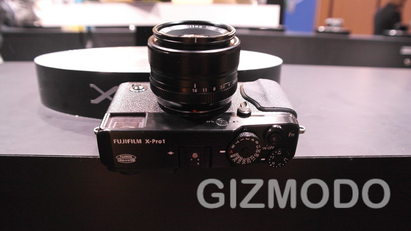 Illustration for article titled Fujifilm X-Pro1 Hands-On: Intoxicatingly Simple